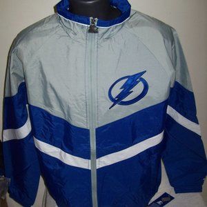 TAMPA BAY LIGHTNING STARTER LIGHT WEIGHT JACKET SMALL